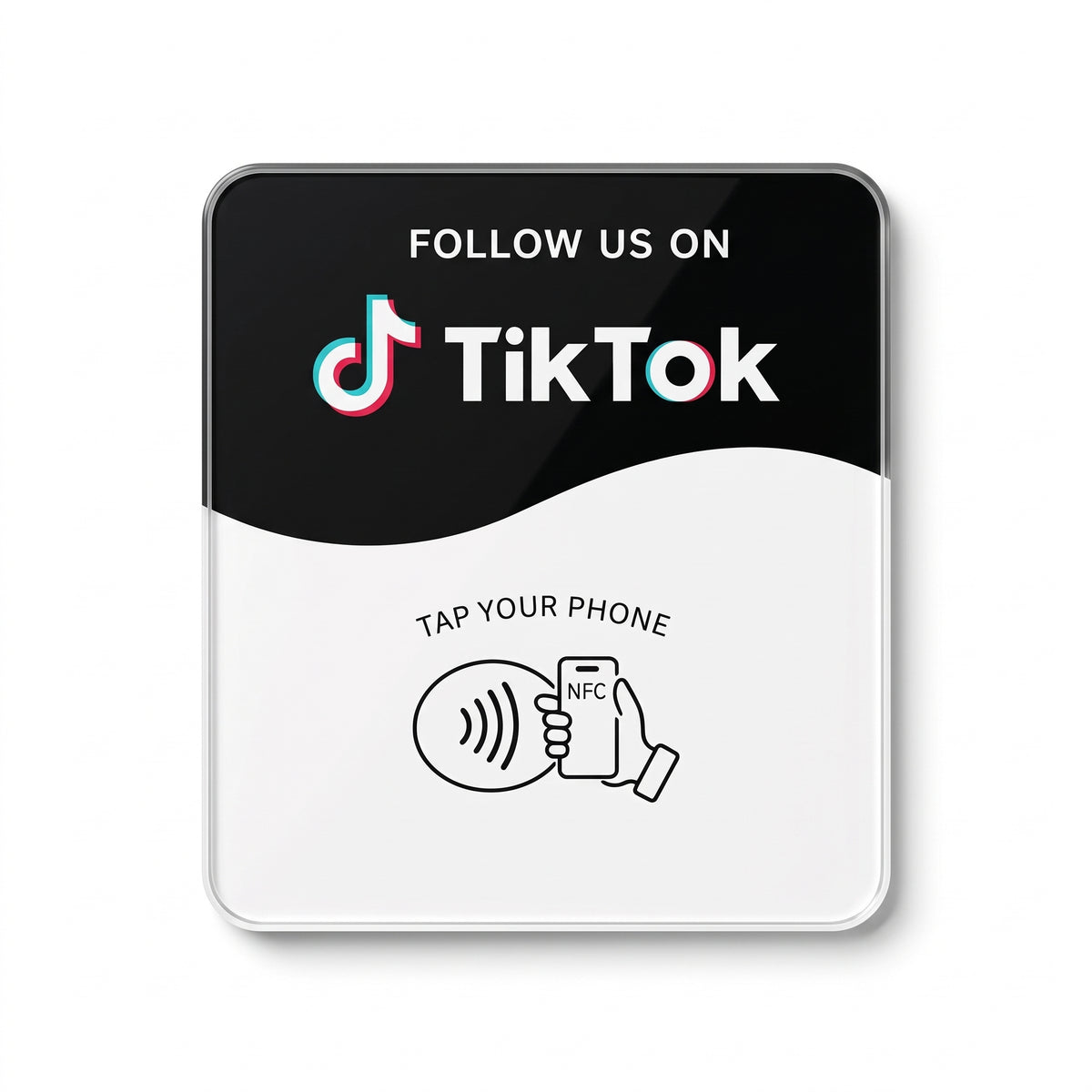 Smartly Tiktok NFC Plaque