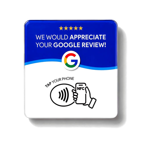 Smartly Google Review NFC Plaque